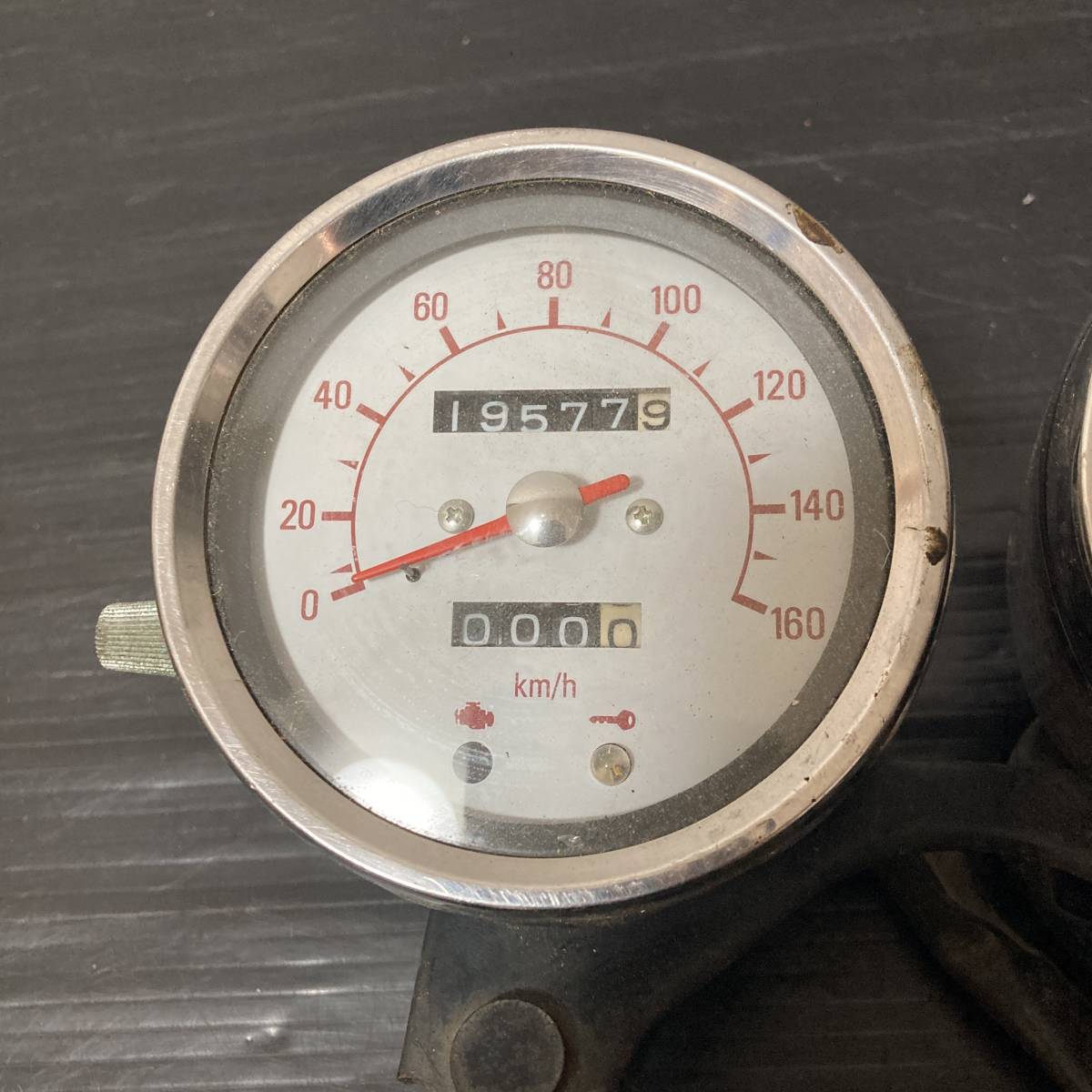 SR400 RH01J 純正イモビライザー付 メーターAssy スピード⁄タコ 動作OK