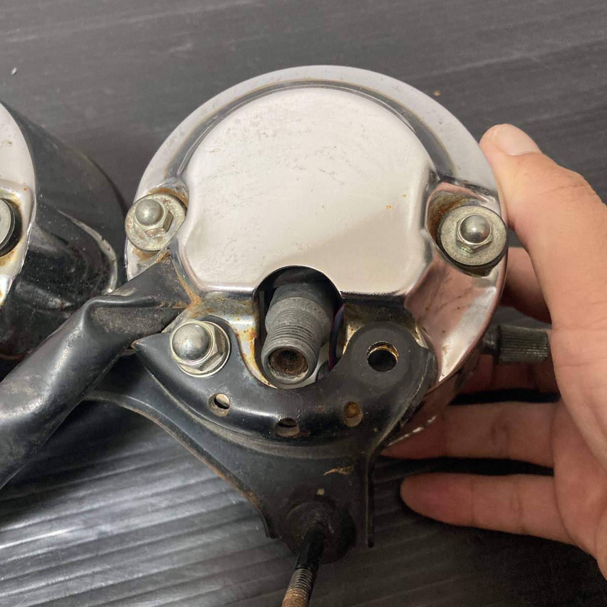 SR400 RH01J 純正イモビライザー付 メーターAssy スピード⁄タコ 動作OK