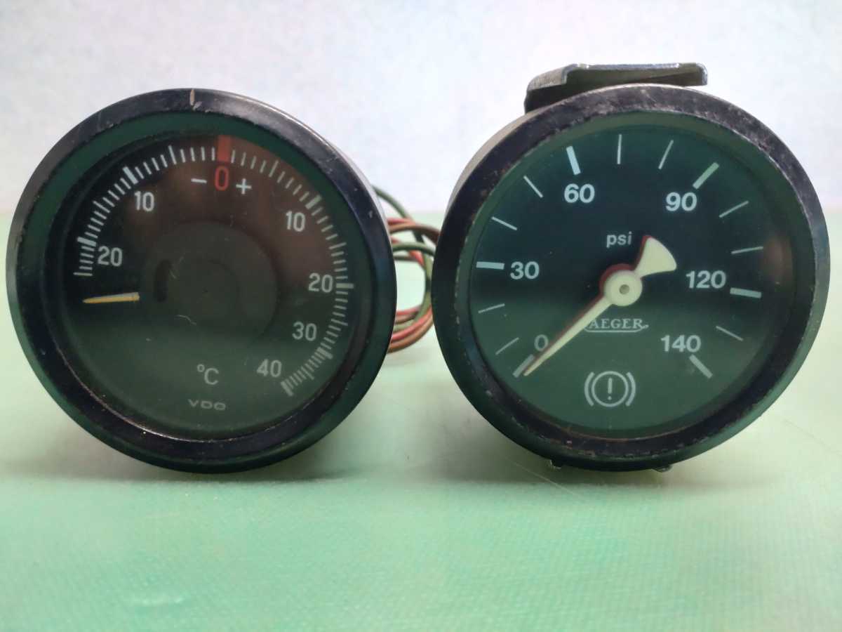 ○ ドイツ製 VDO レトロ ヴィンテージ 当時物 JAEGER ジャガー タコ  