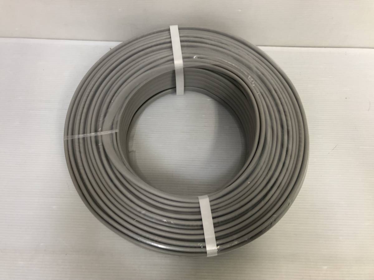VVFケーブル YAZAKI 3×2.0mm 100m 矢崎 VVF 100m巻 (灰色) 2.0mm×