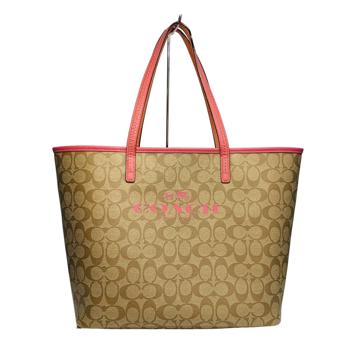 COACH コーチ トートバッグ シグネチャー コーティングキャンバス  