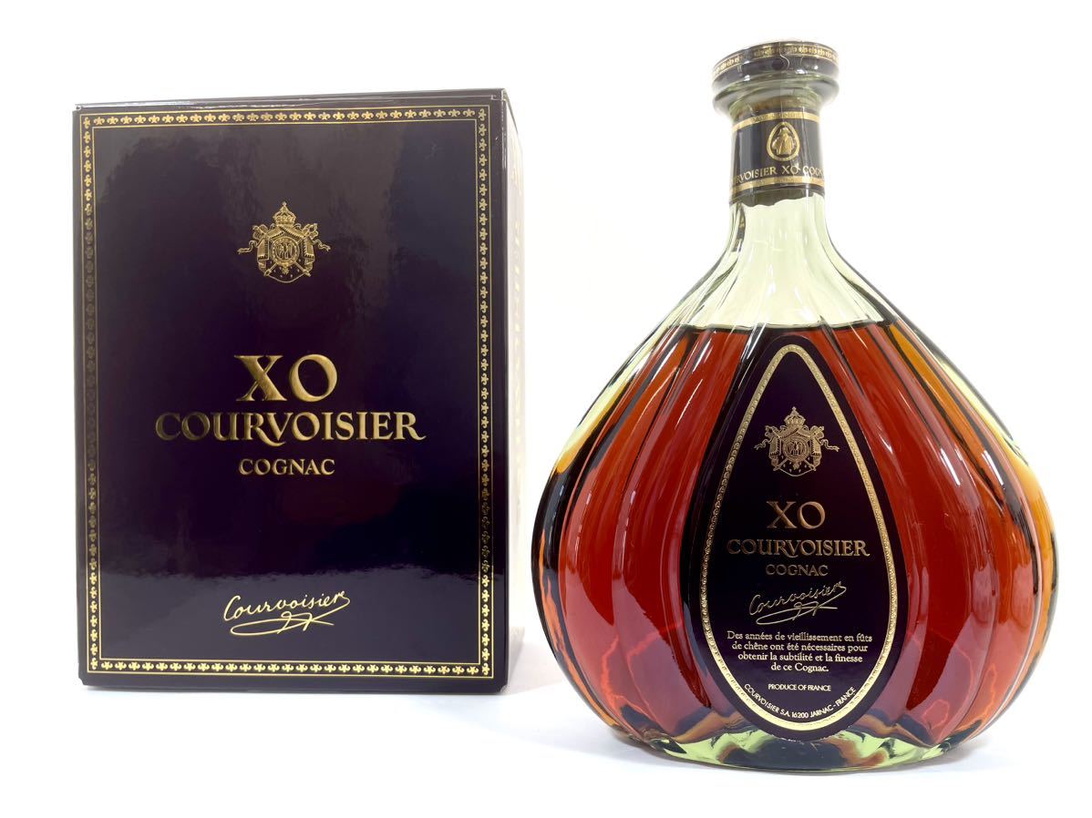 COURVOISIER XO クルボアジェ グリーンボトル ブランデー コニャック