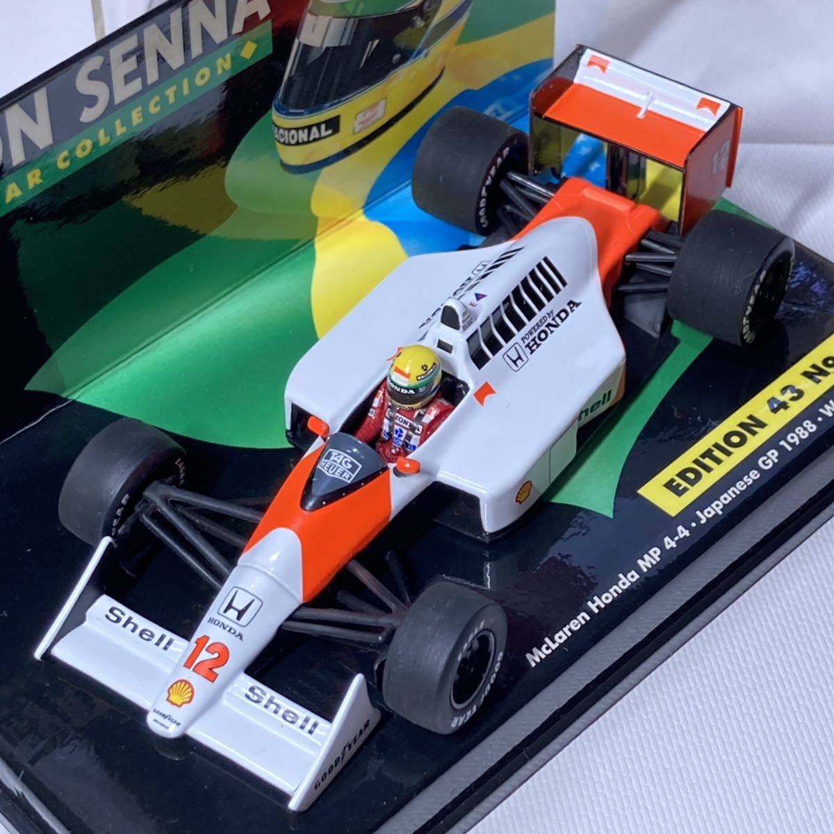 1/43 ミニチャンプス マクラーレン MP4-4 日本GP 1988 アイルトン