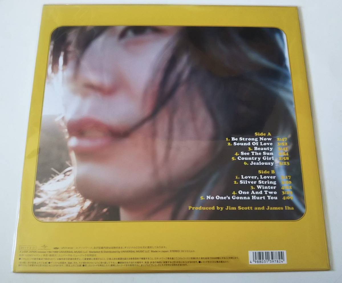 JAMES IHA ジェームス・イハ / LET IT COME DOWN 重量盤LPレコード