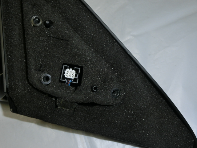 マツダ アクセラ BL 純正ドアミラー 新車外し品 W16 ブラック 左右_8