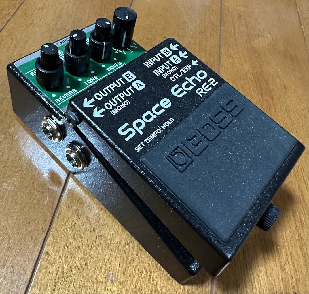 BOSS RE-2 Space Echo スペースエコー ディレイ リバーブ テープエコー