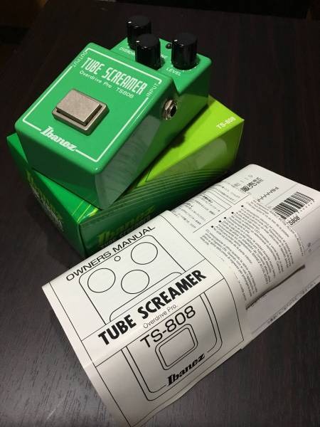 Ibanez TS-808 TUBE SCREAMER 美品 付属完備 動作OK Ibanez TS-808 TUBE SCREAMER 美品 付属完備 動作OK