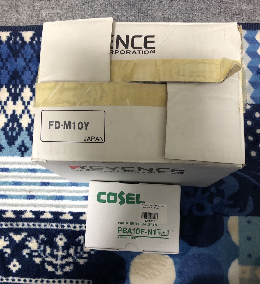 キーエンス 流量計 FD-M10Y 24V電源付き ジャンク品(電材、配電用品)｜売買されたオークション情報、yahooの商品情報をアーカイブ公開 - オークファン その他