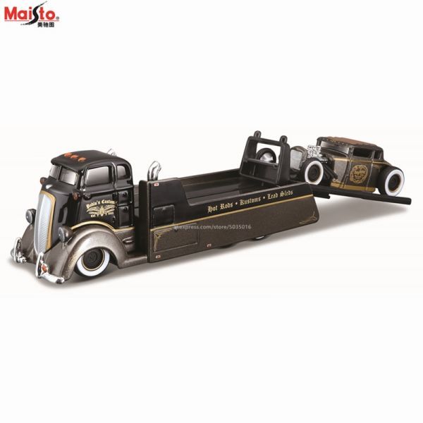 Maisto 1:64 COE フラットベッド 1929 d モデル A デザイン エリート輸送ダイカスト車模 S22d2488050010