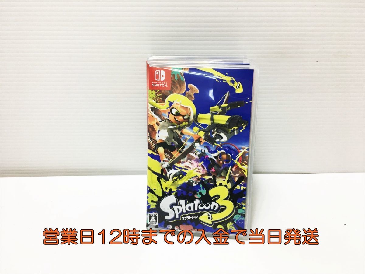 Switch スプラトゥーン3 ゲームソフト 状態良好 1A1017-958ey/G1