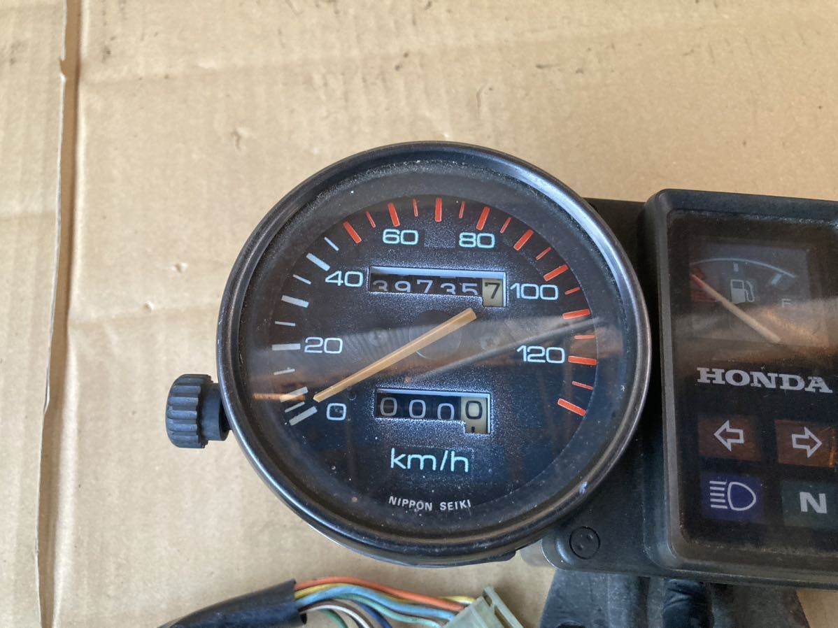 ホンダ CBX125カスタム JC12 純正メーターセット レストアベース