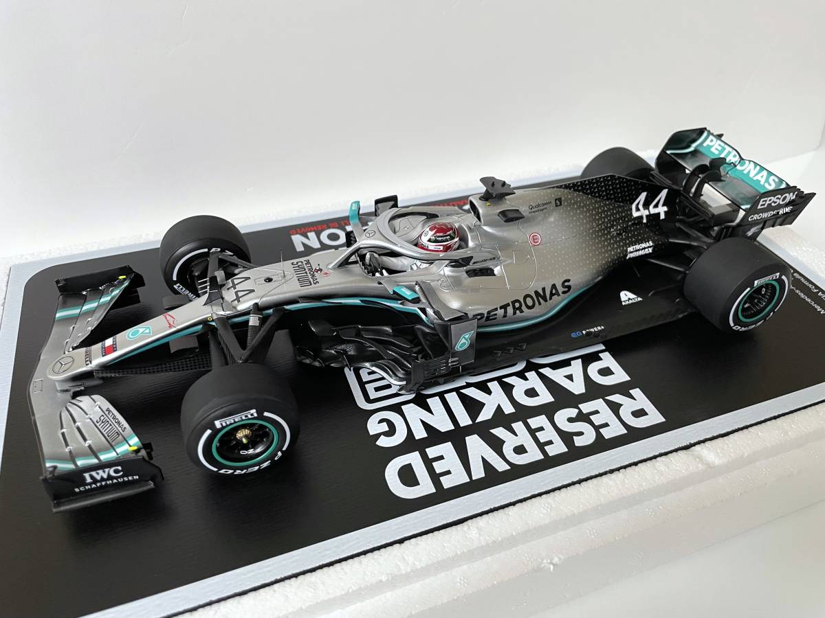 W10 Mercedes 0 F1 Hamilton Lewis GP World #44 1:18 Champion 6x