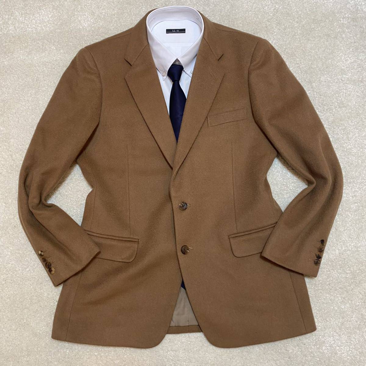 奇跡の逸品『キャメルヘア』超希少 Burberry バーバリー テーラード 