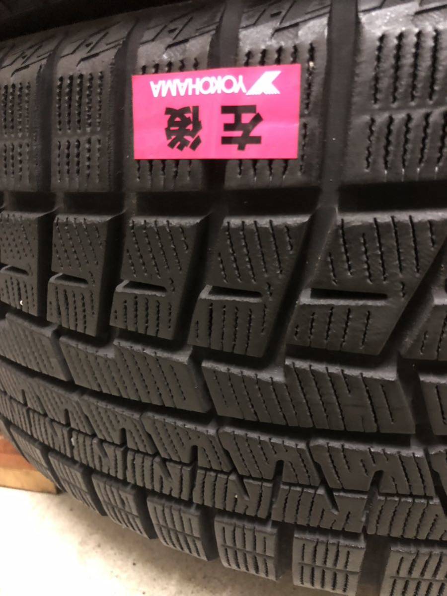 驚きの破格値，本物保証 ヨコハマ アイスガードIG60 225/55R17 中古4本セット　バリ山です