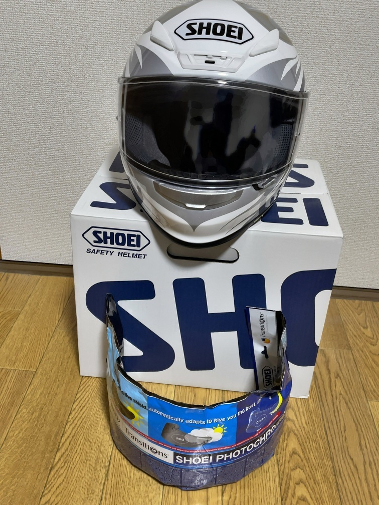 中古 SHOEI Z-7 INCISION XLサイズ + 調光シールド CWR-1