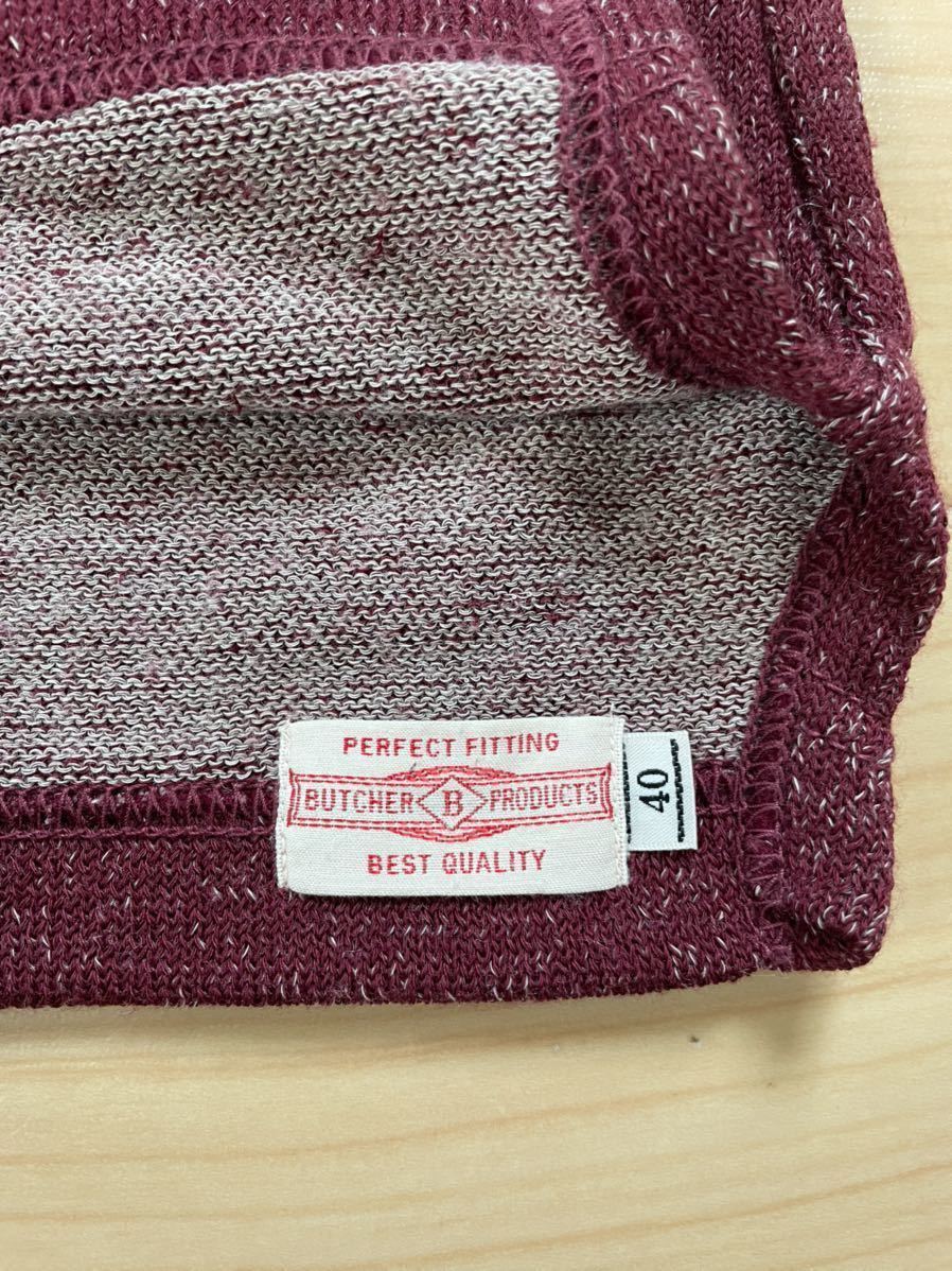 timeworn clothing BUTCHER PRODUCTS フットボールニット バー 