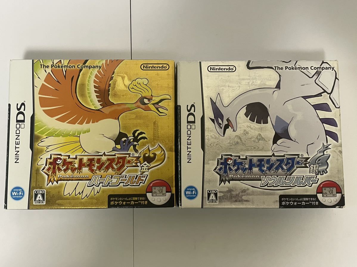 DSソフト ポケットモンスター ハートゴールド ソウルシルバー 送料無料