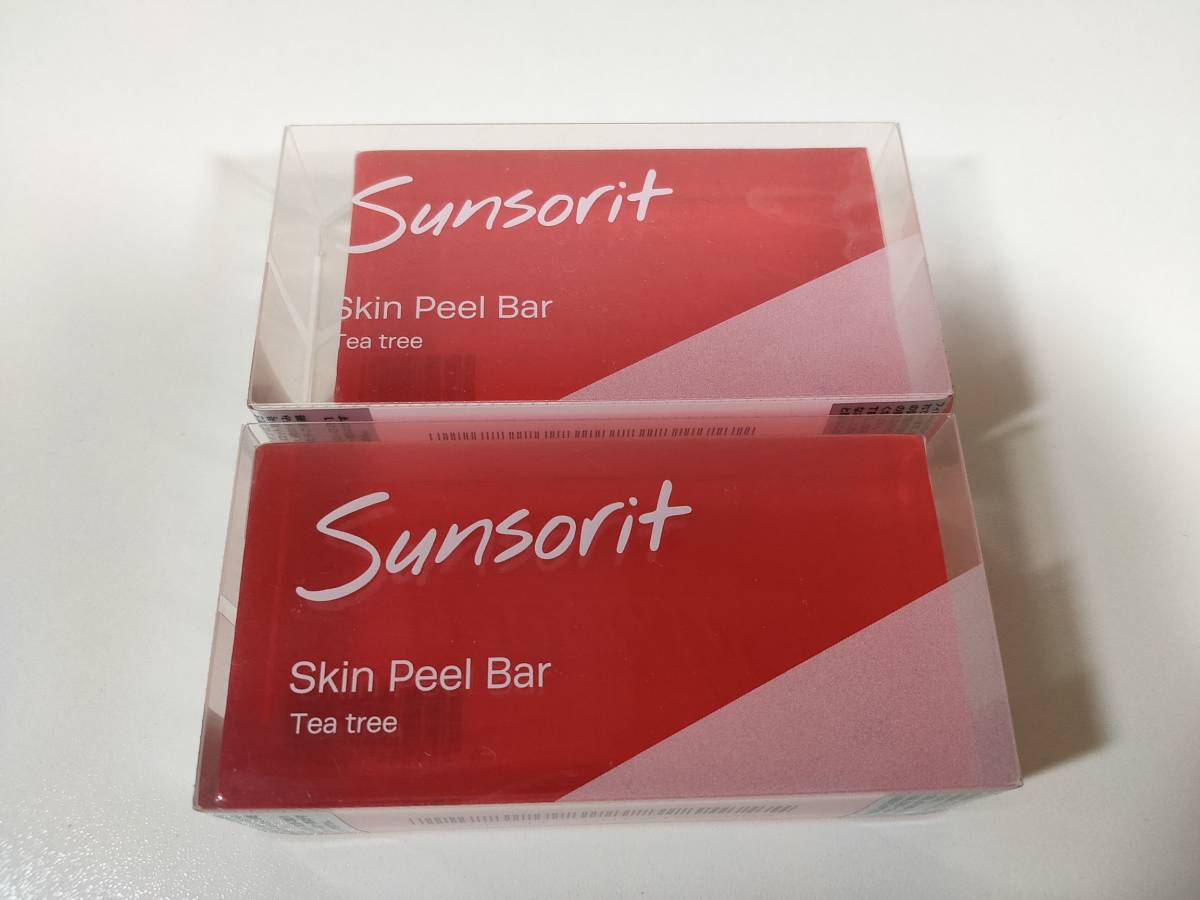 Sunsorit サンソリット Skin Peel Bar スキンピールバー Tea tree 135g