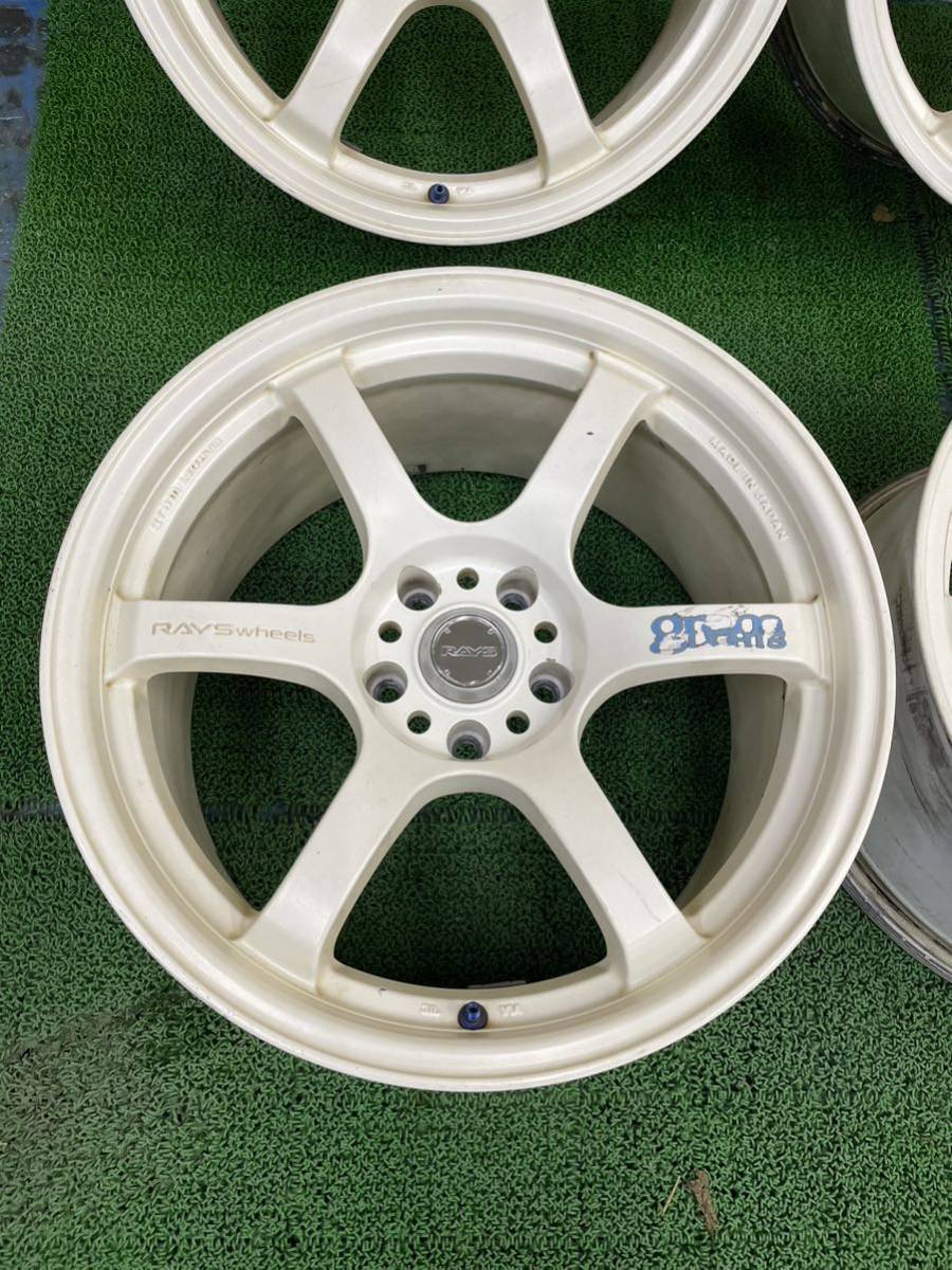 RAYS gram LIGHTS グラムライツ 57D 4本セット 18インチ 9.5j+12 114.3 