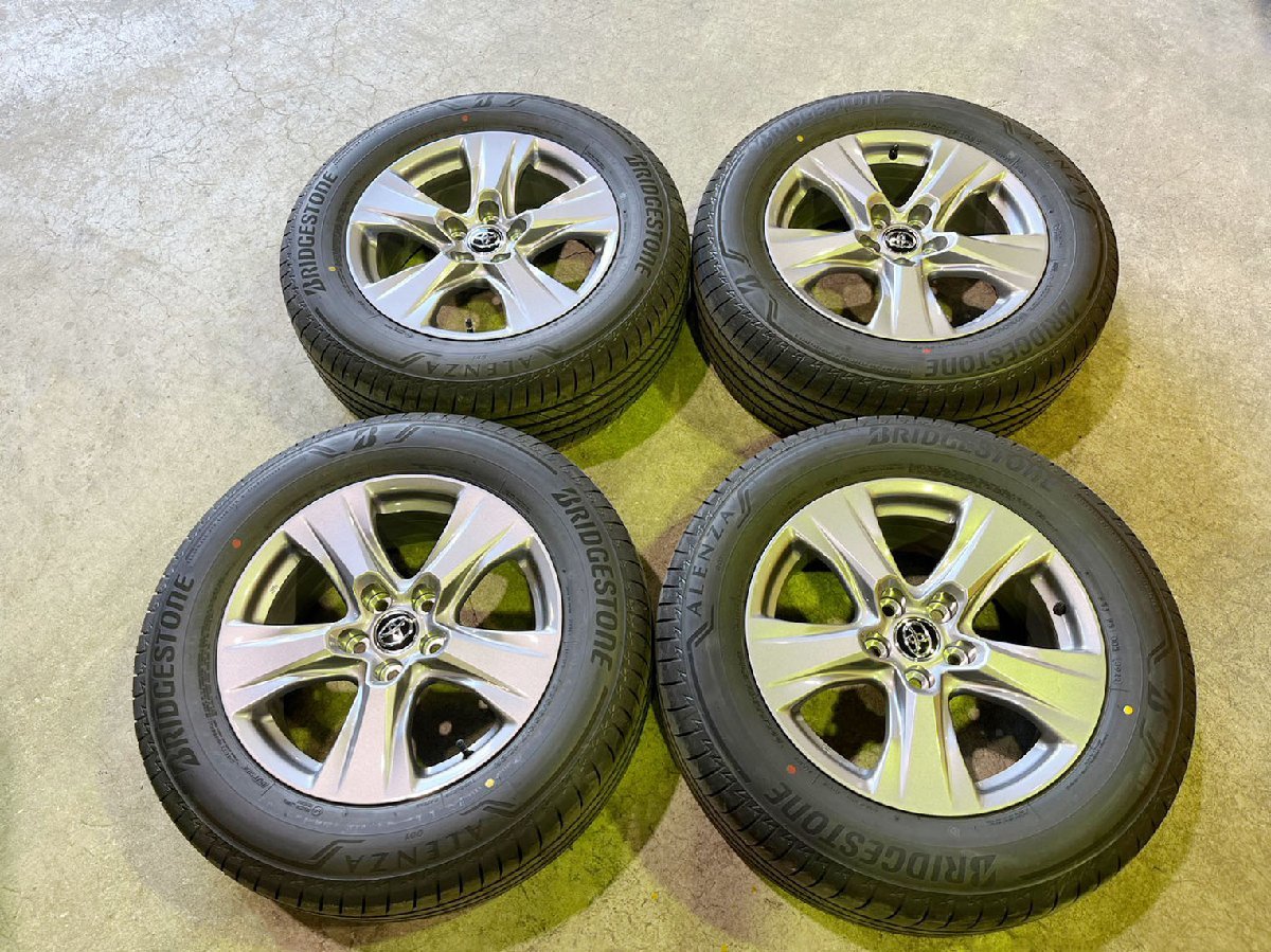 人気SALE 新車外し RAV4 MXAA52 純正タイヤホイール4本セット 17&times;7.0+35 ブリヂストン 225/65R17(ラジアルタイヤ)｜売買されたオークション情報、yahooの商品情報をアーカイブ公開 - オークファン 5穴