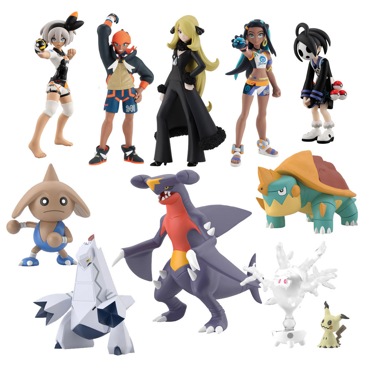 ポケモンスケールワールド シロナ＆ガブリアス、オニオン＆サニゴーン 