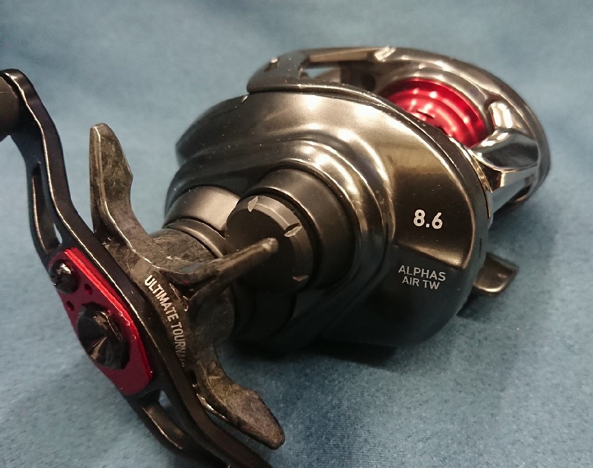 Daiwa ダイワ ベイトリール アルファス AIR TW 左ハンドル リール ギア 