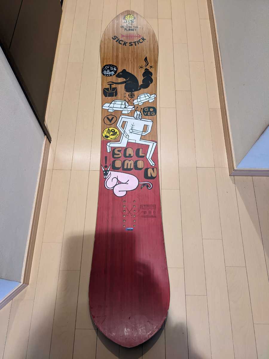 SALOMNサロモン sickstickシックステイック 156cm 中古 送料無料