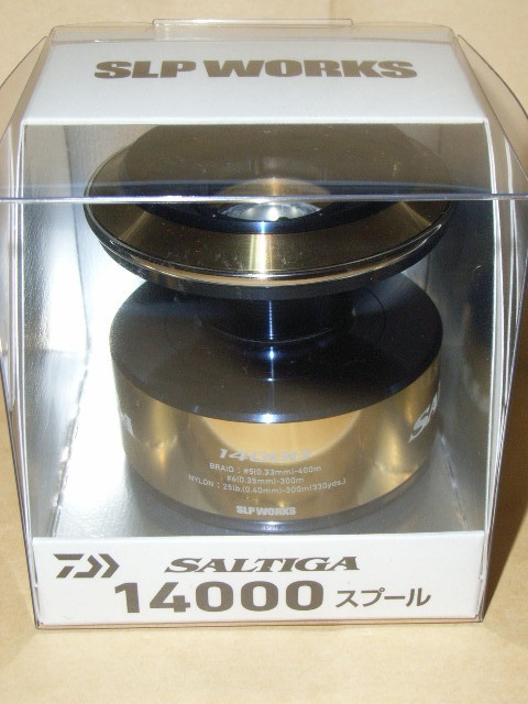 20ソルティガ 14000スプール（ゴールド）：未使用・新品 20ソルティガ