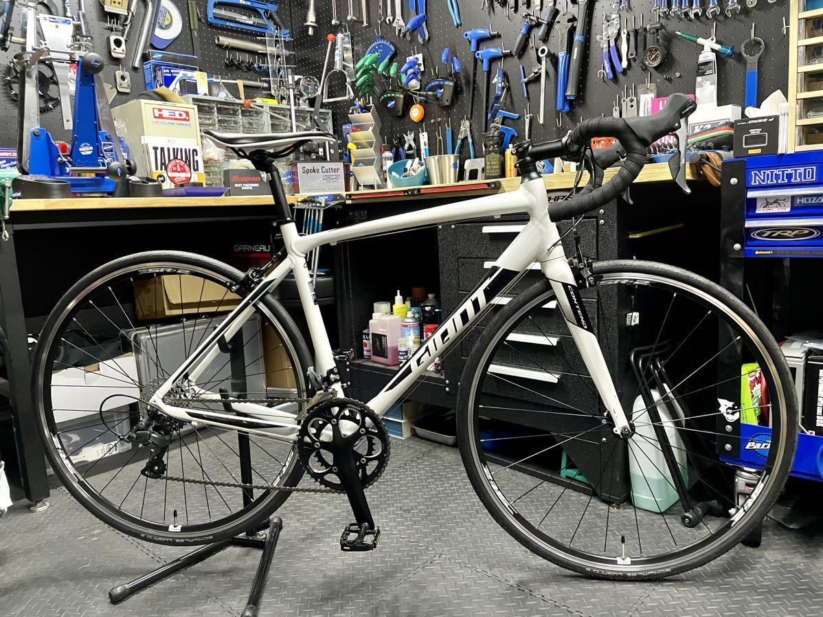中古 GIANT CONTEND 2 2017年モデル M(500mm) ホワイト 車体OH済