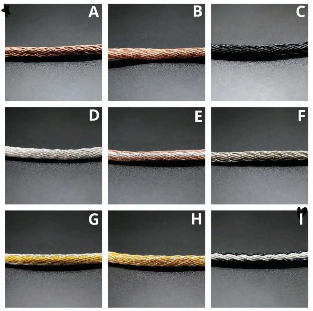 特別価格16芯 金銀線撚り合わせリケーブル膨張MMCX/4.4mmバランス接続 特別価格16芯 金銀線撚り合わせリケーブル膨張MMCX/4.4mmバランス接続