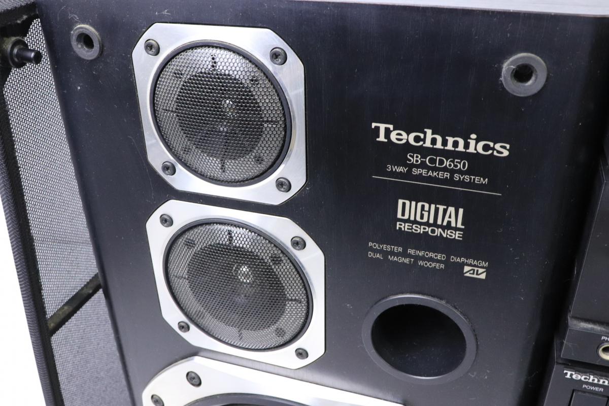 通電OK Panasonic パナソニック Technics テクニクス SB-CD650 ST-X845