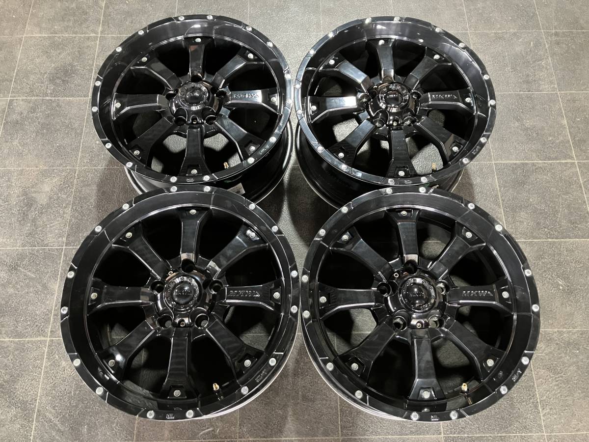 【限定セール，格安】 MKW MK-46 17インチ 7.5J 5H 127 +36 4本 JEEP アンリミテッド(社外品)｜売買されたオークション情報、yahooの商品情報をアーカイブ公開 - オークファン 5穴
