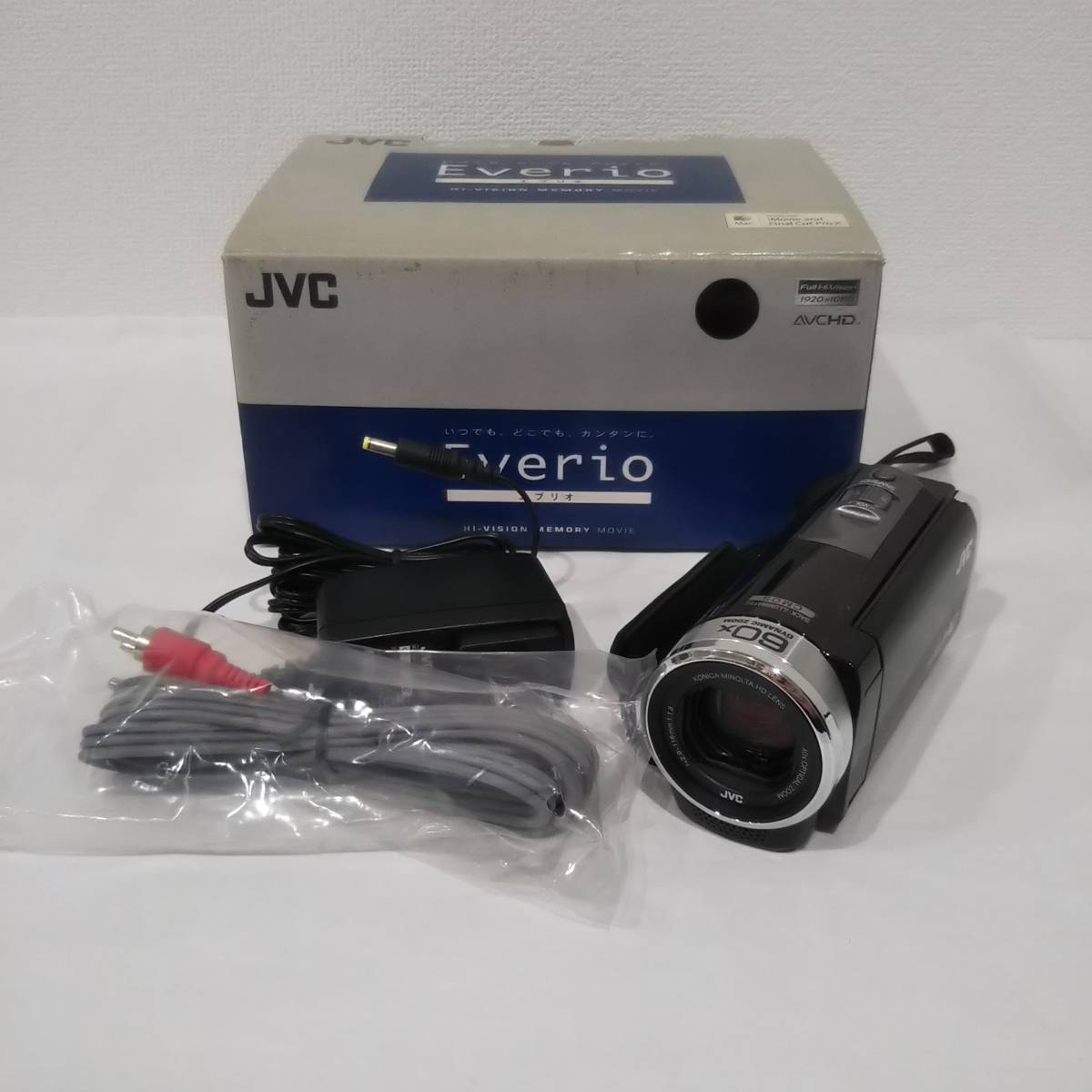 JVC Everio ビデオカメラ ケンウッド 17年製 GZ-HM177-R 【4923C】JVC