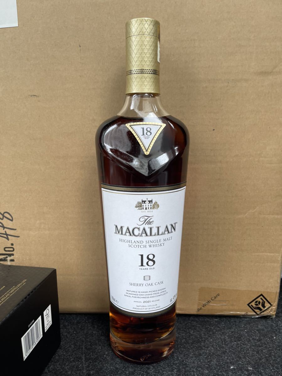 マッカラン18年 シェリーカスク The Macallan 18年 シェリーオーク