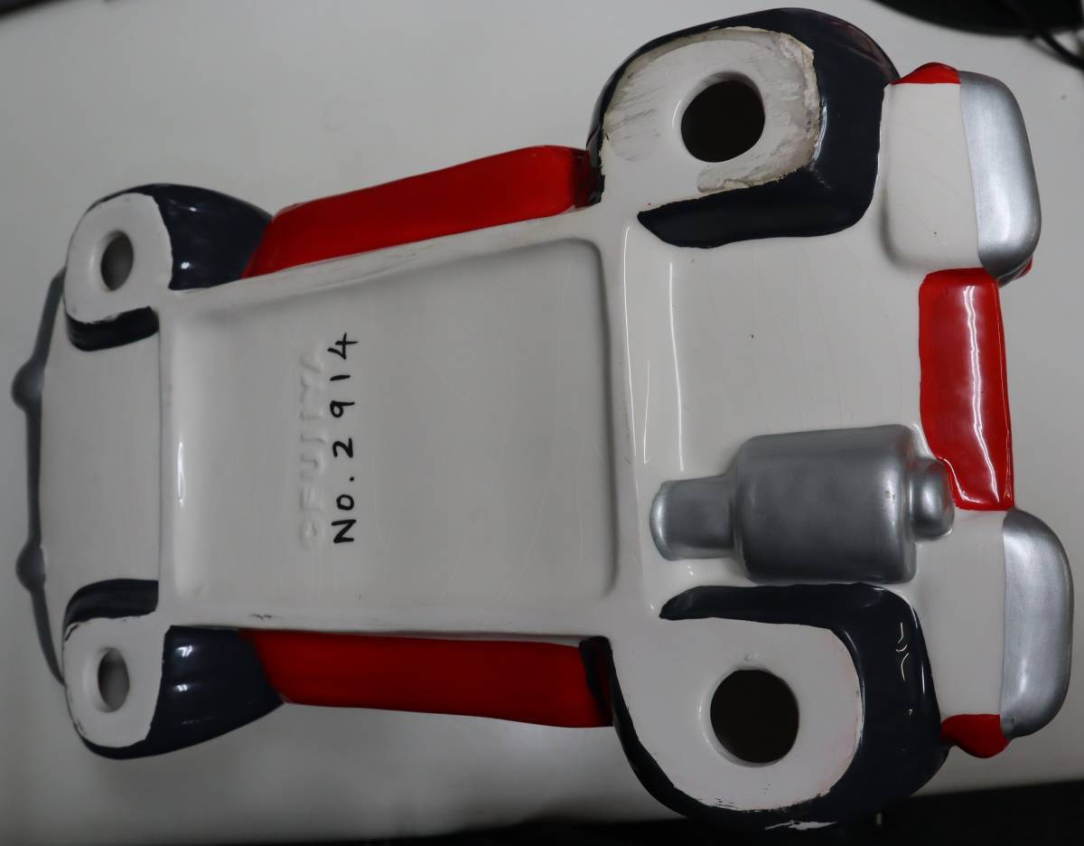 52不二家ペコちゃん/ポコちゃん◇陶器◇置物/オブジェ/ハッピー