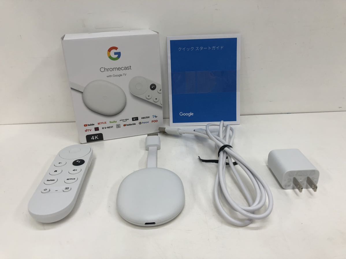 221104SK320453 Chromecast with Google TV GA01919-JP クローム