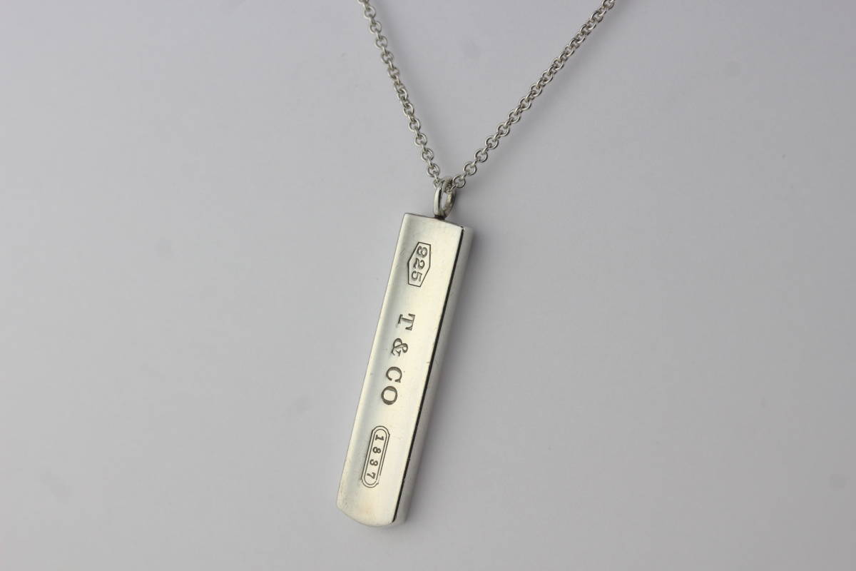 ティファニー 1837 バー ネックレス SV925 - TIFFANY&CO 
