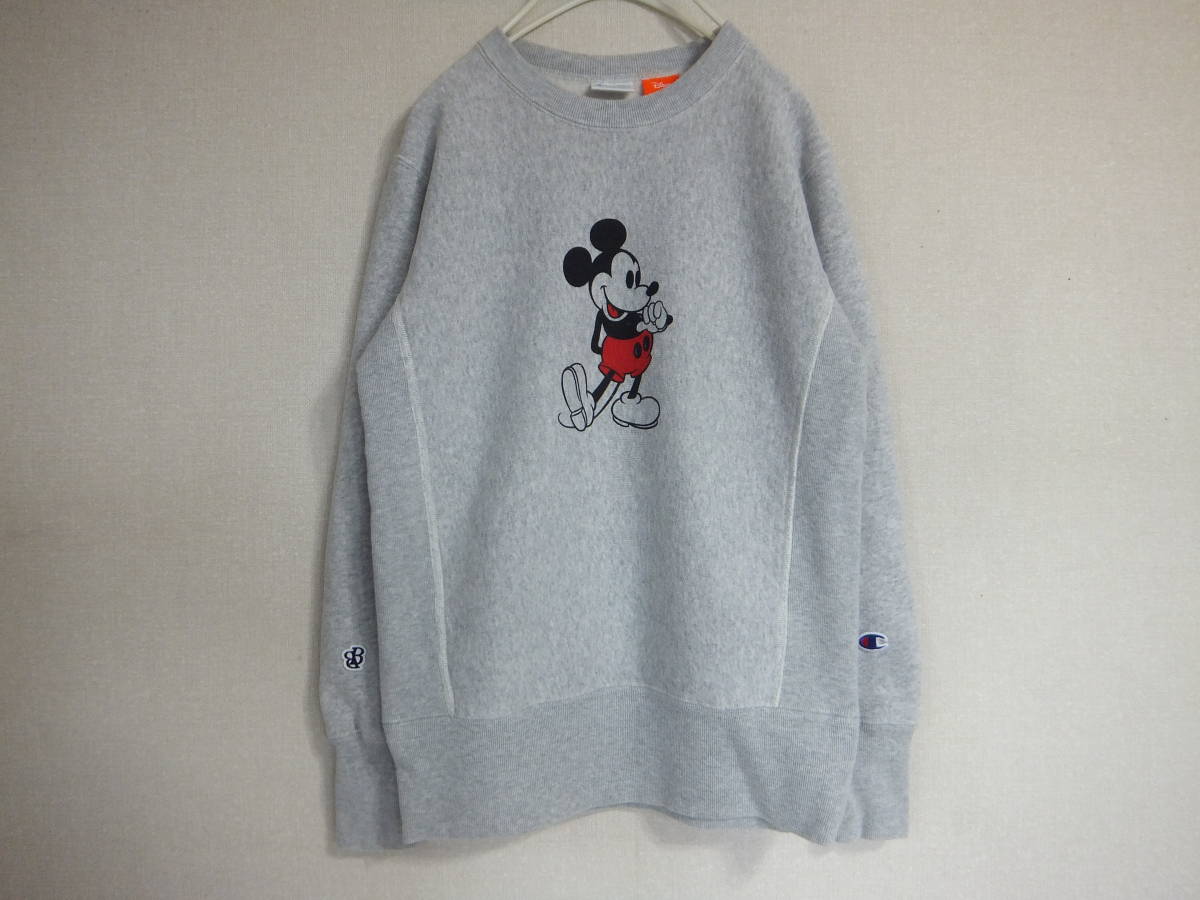 Champion Disney チャンピオン ディズニー ミッキー リバースウィーブ