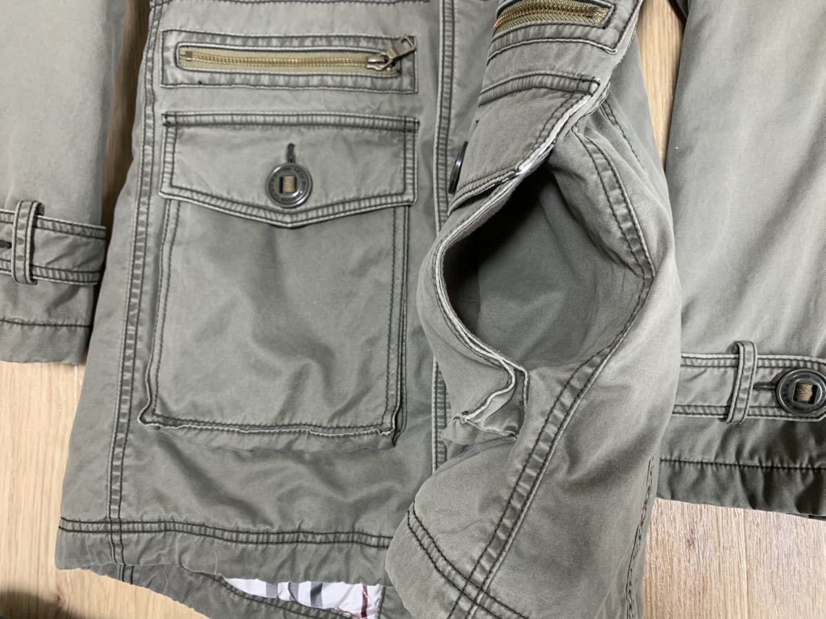 BURBERRY BLACK LABEL バーバリーブラックレーベル モッズコート 