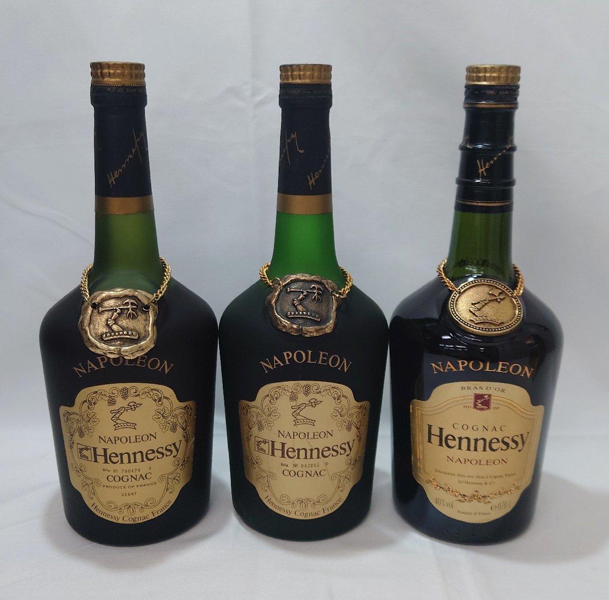 未開栓】【3本セット】ヘネシー ナポレオン コニャック Hennessy