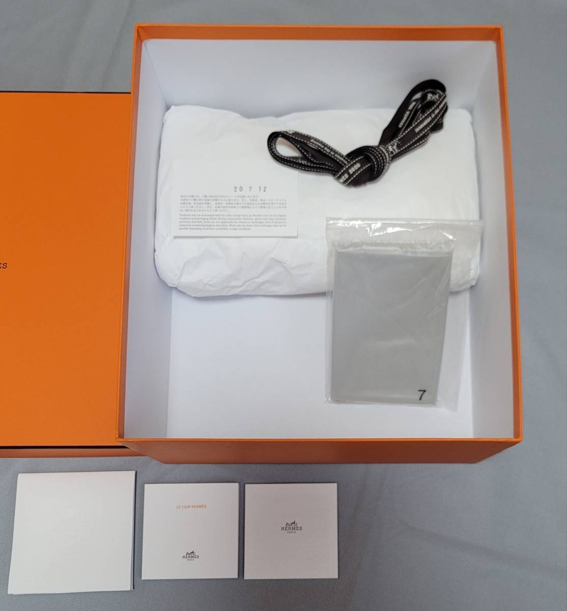 美品】HERMES エルメス バーキン25 空箱 正方形 38x36x16 エルメス