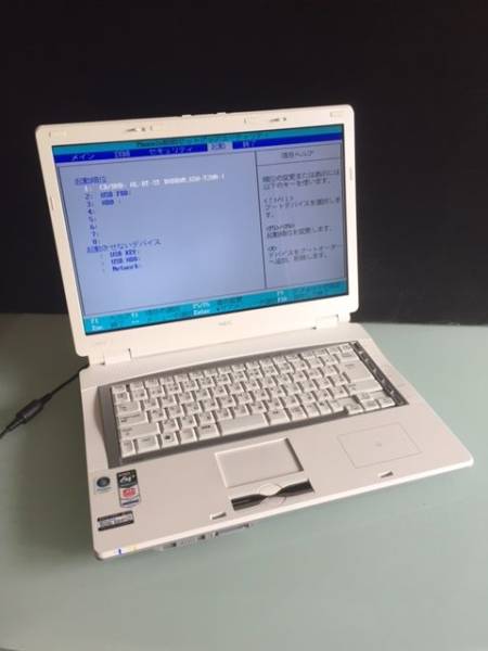 NEC LaVie【LL550/M】 ノートパソコン/vista 起動確認　(Y)