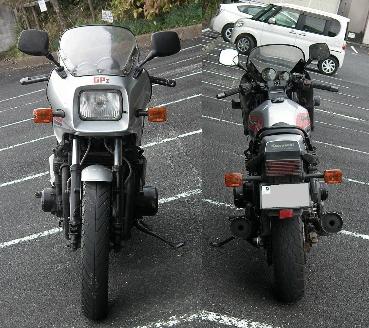 Gpz1100f カワサキ gpz1100 Gpz1100 テールランプ GPz1100に適合する