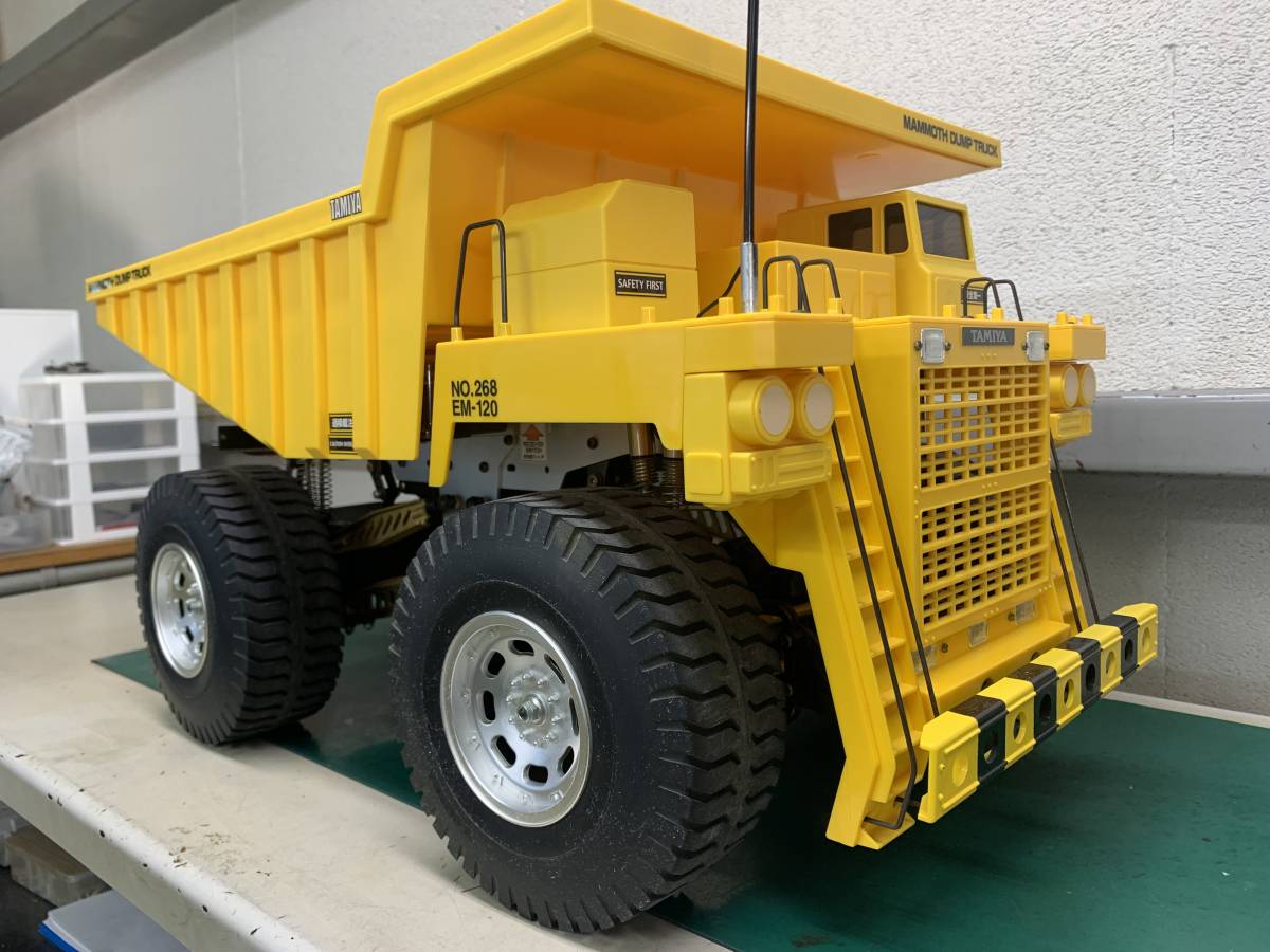 タミヤ マンモスダンプ 1/20電動ラジオコントロールカー マンモス