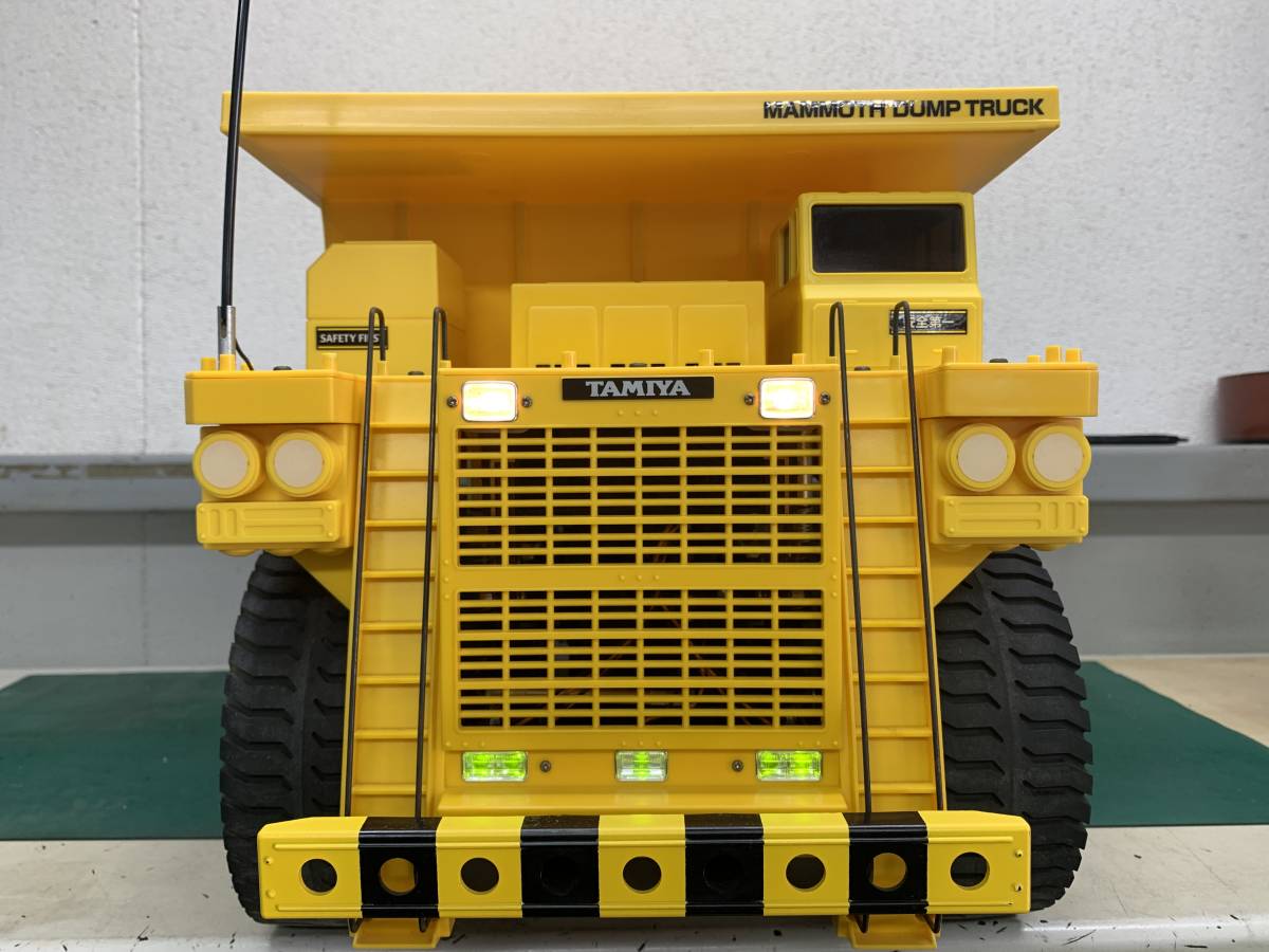 タミヤ マンモスダンプ 1/20電動ラジオコントロールカー マンモス