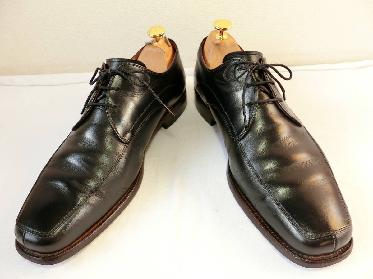 SCOTCH GRAIN スコッチグレイン 25.5㎝ レザーシューズ 革靴 黒 U