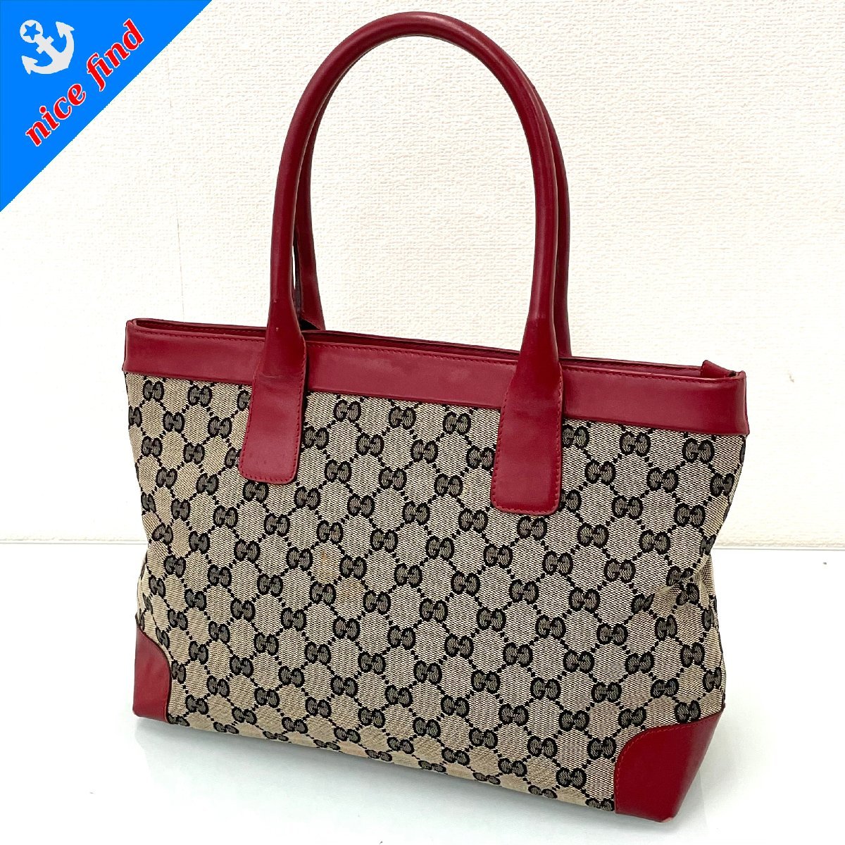 □♪♪GUCCI オールドグッチ GG柄 PVC スーツケース 旅行バッグ