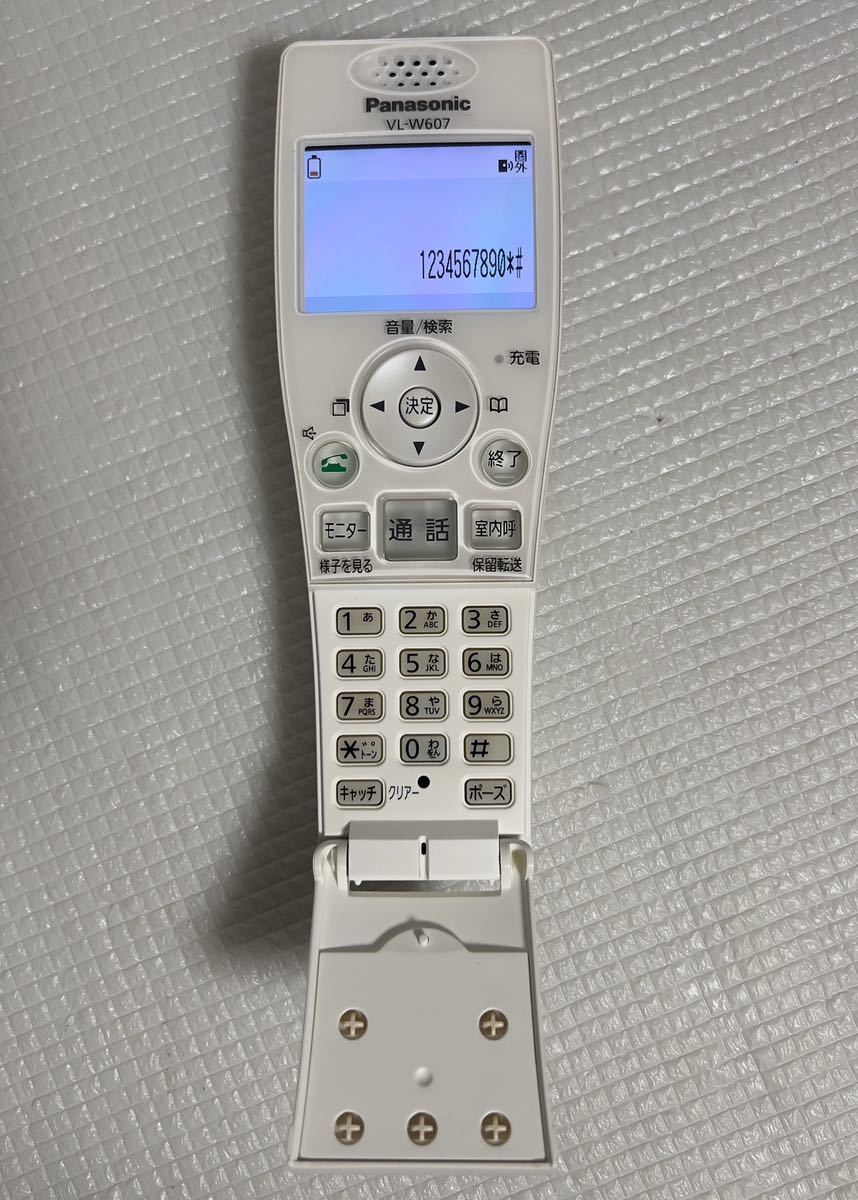 パナソニック Panasonic VL-W607 ワイヤレスモニター 子機