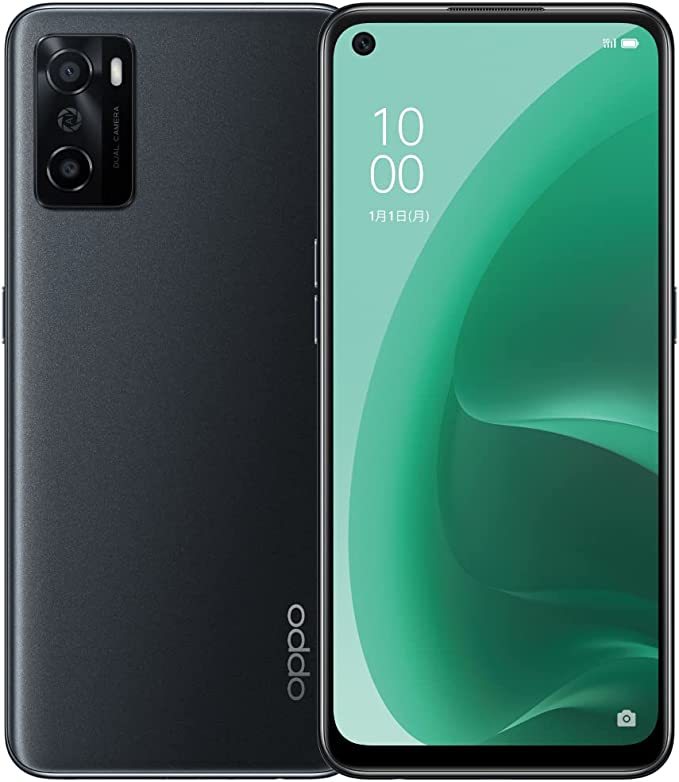新品未使用 OPPO A55s ブラック CPH2309 docomo/au/SoftBank/Rakuten