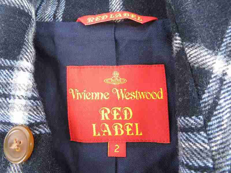 1円 ヴィヴィアン ウエストウッド レッドレーベル チェック柄 ジャケット 2 BY458 Westwood RED Vivienne レッドレーベル」ラフォーレ原宿 LABELの2022年秋冬コレクションが公開 2021年春夏